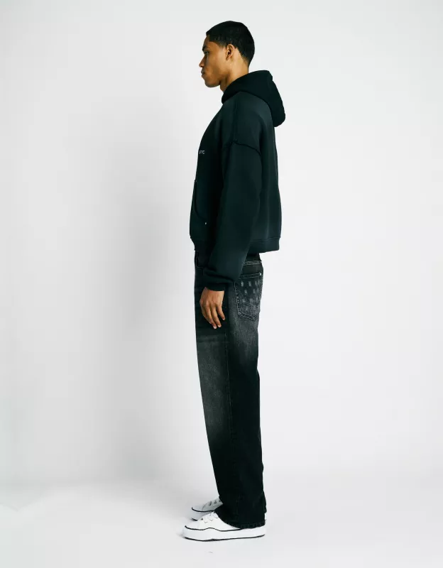 Faded Hoodie - Washed Grey